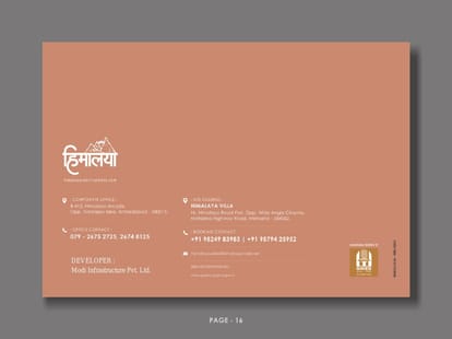 Himalaya Villa Brochure Image 14