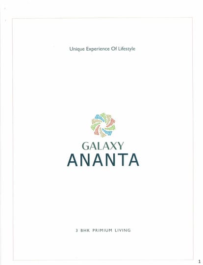 Galaxy Ananta Brochure Image 1