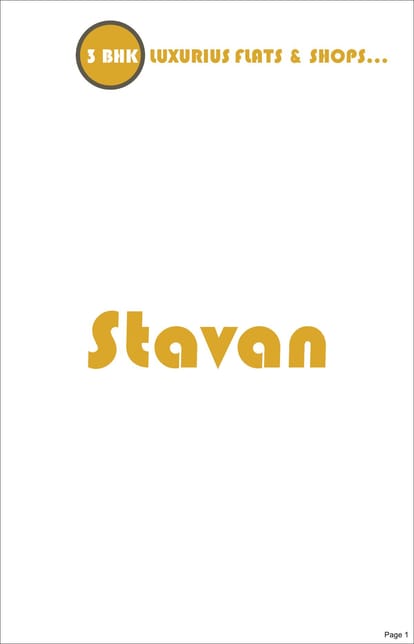 Stavan Brochure Image 1