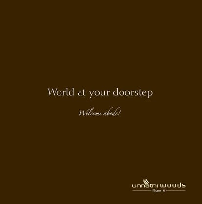 Raunak Unnathi Woods Phase 6 Brochure Image 1