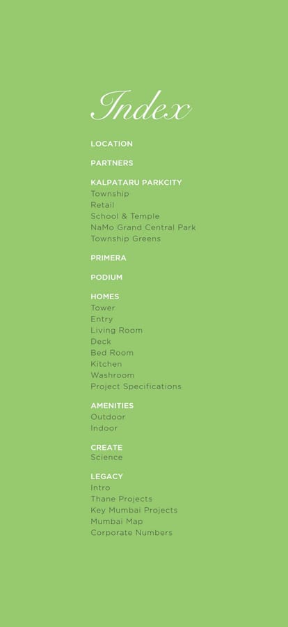 Kalpataru Primera Brochure Image 3