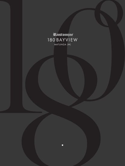 Rustomjee 180 Bayview Brochure Image 1