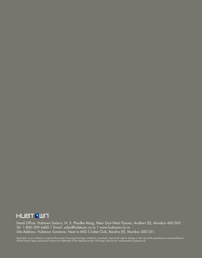 Hubtown Sunstone Brochure Image 15