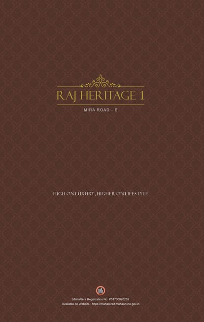 Raj Heritage 2 Brochure Image 1