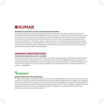 Kumar Palmcrest Brochure Image 3
