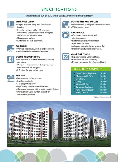 Kumar Pebble Park Brochure Image 5