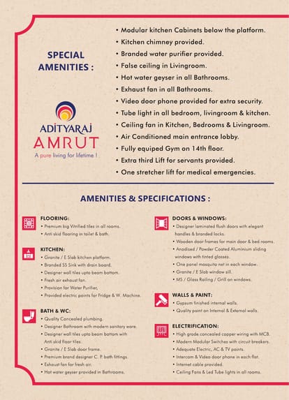 Adityaraj Amrut Brochure Image 15