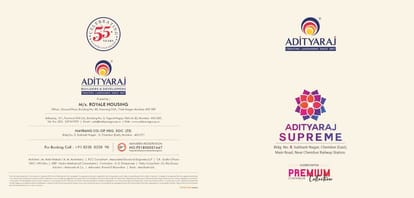 Adityaraj Supreme Brochure Image 1
