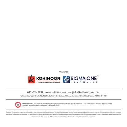 Kohinoor Courtyard One Brochure Image 15