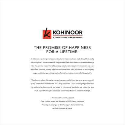 Kohinoor Courtyard One Brochure Image 2