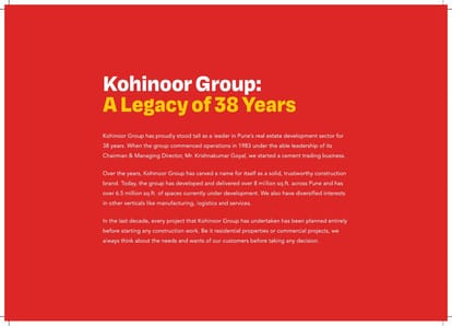 Kohinoor Kaleido Brochure Image 2