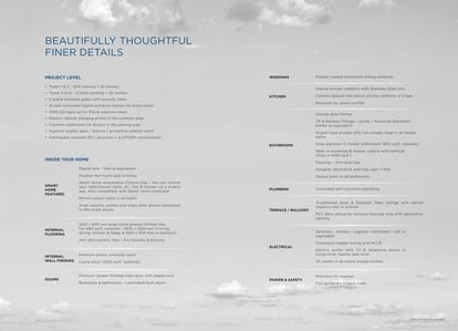 VTP Bellissimo - Blue Water Brochure Image 40