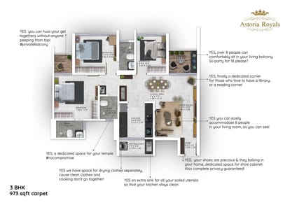 Nirman Astoria Royals Brochure Image 19
