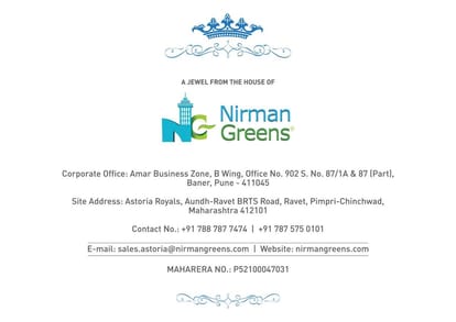 Nirman Astoria Royals Brochure Image 28