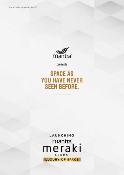 Mantra Meraki Brochure Image 1