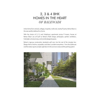 Rohan Ekam Brochure Image 5