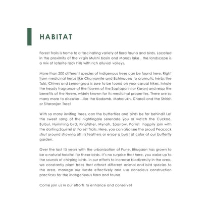 Paranjape Forest Trails Brochure Image 16