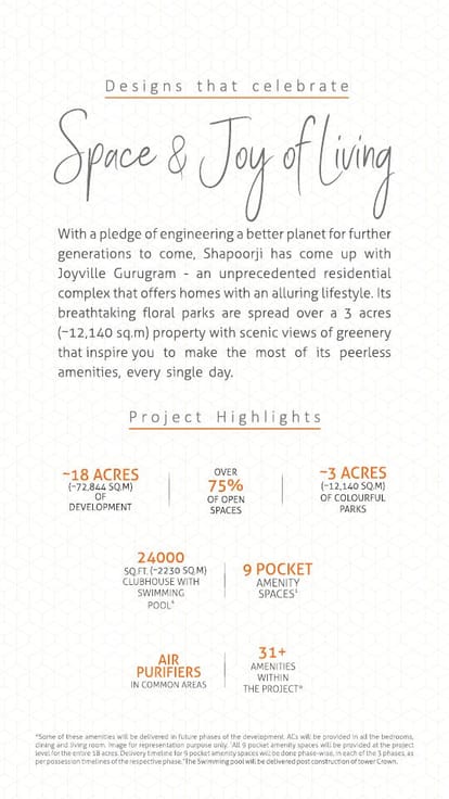 Shapoorji Pallonji Joyville Brochure Image 23