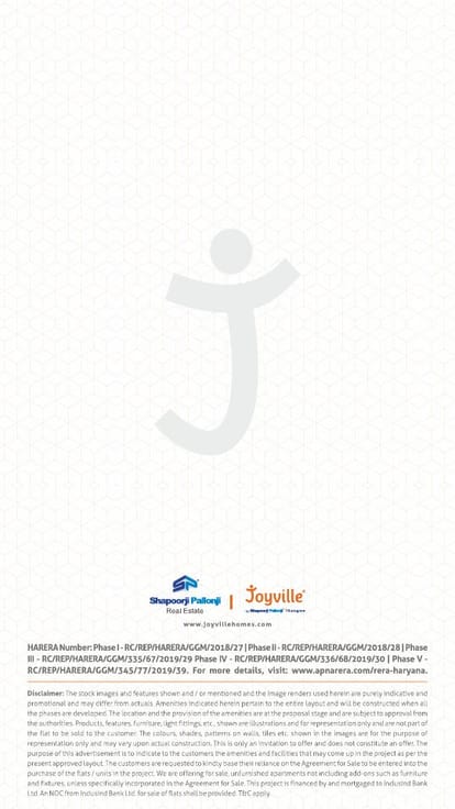 Shapoorji Pallonji Joyville Brochure Image 18