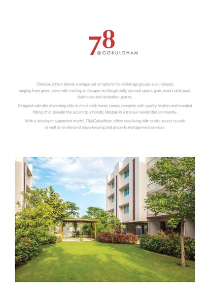1400 Sqft 3 BHK For Sale Brochure Image 2