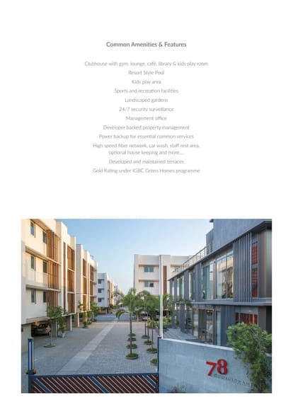 1400 Sqft 3 BHK For Sale Brochure Image 7