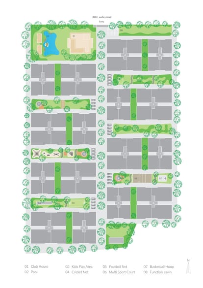 1400 Sqft 3 BHK For Sale Brochure Image 3