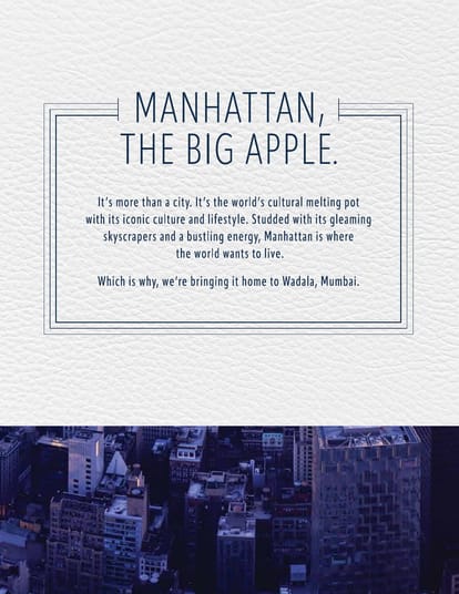 Ajmera Manhattan Brochure Image 3