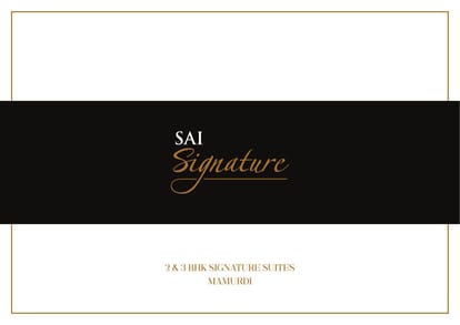 City Sai Signature Brochure Image 1