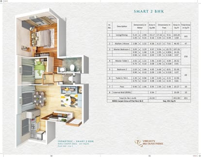 Vibrant 1891 Ekam Parkk Brochure Image 8