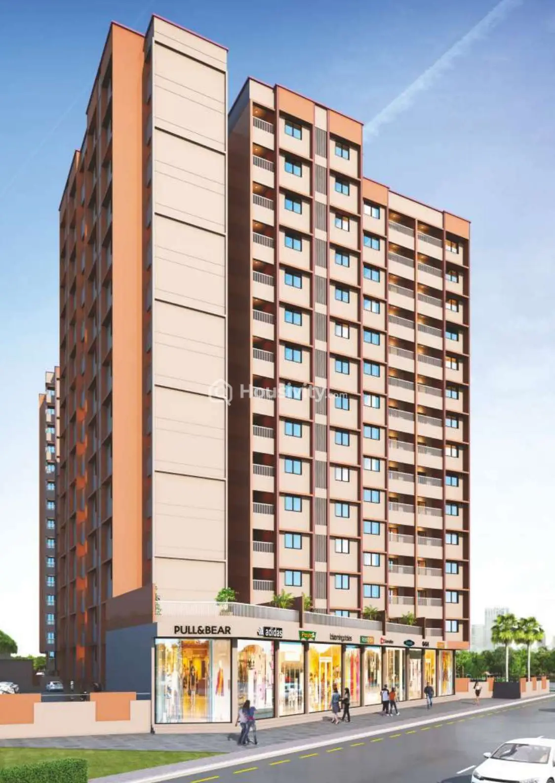 Swastik Prism City Indigo Image 3