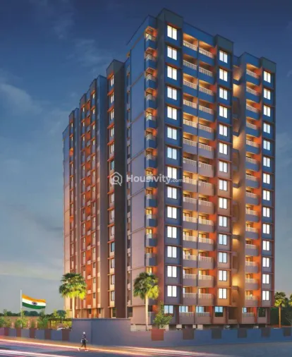 Swastik Prism City Indigo Image 1