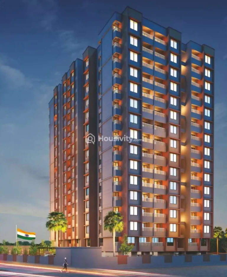 Swastik Prism City Indigo Image 1