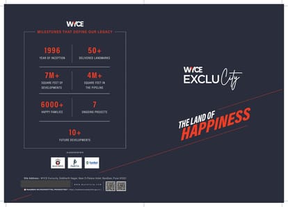 Saniket WYCE Exclucity Brochure Image 1