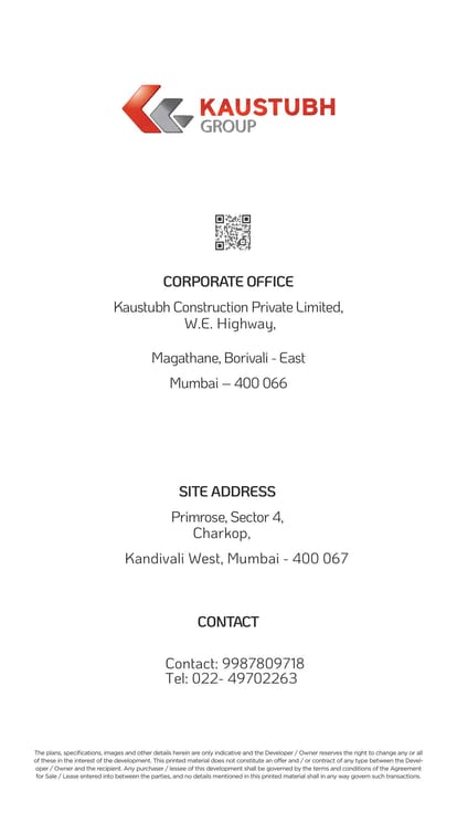 Kaustubh Primrose Brochure Image 21