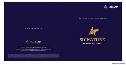 Sairama Signature Brochure Image 1
