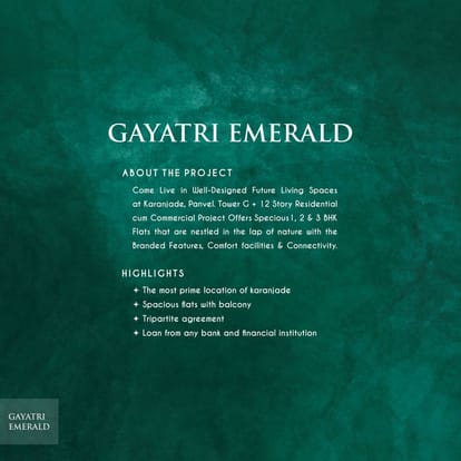 Dubey Gayatri Emerald Brochure Image 5