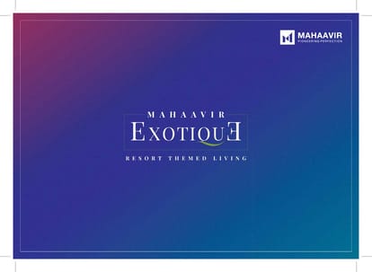 Mahaavir Exotique Phase 2 Brochure Image 1