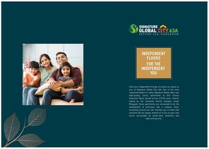 Signature Global City 63A Brochure Image 2