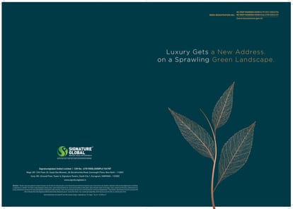 Signature Global City 63A Brochure Image 1