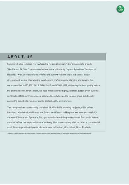 Signature Global Proxima 2 Brochure Image 3