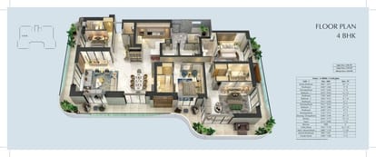 Central Park Flower Valley Bignonia Towers Brochure Image 41