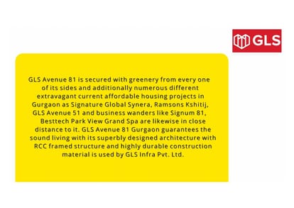 GLS Avenue 81 Brochure Image 5