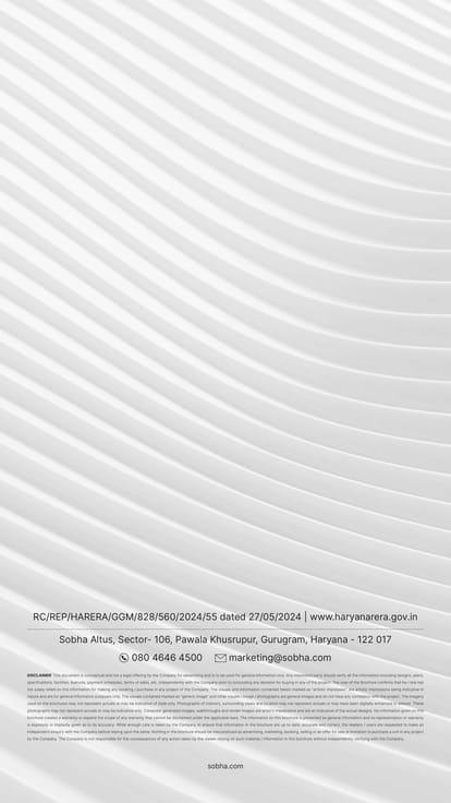 Sobha Altus Brochure Image 34