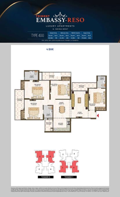 Trident Embassy Reso Brochure Image 19