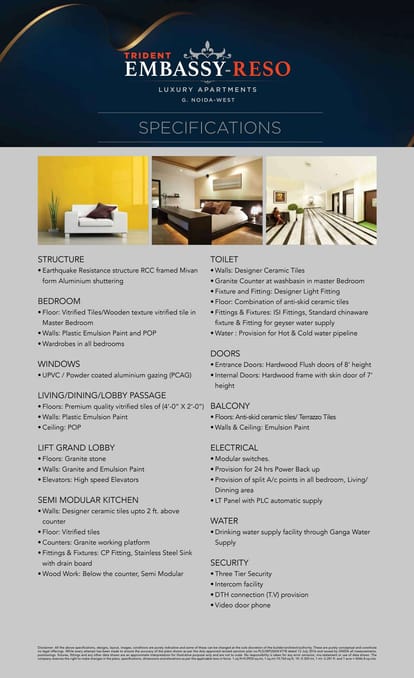 Trident Embassy Reso Brochure Image 11