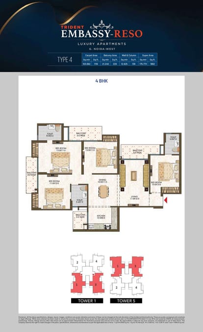 Trident Embassy Reso Brochure Image 18