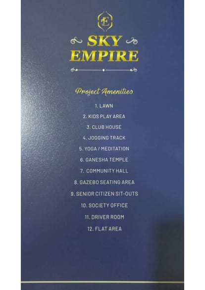 Sky Empire Brochure Image 1