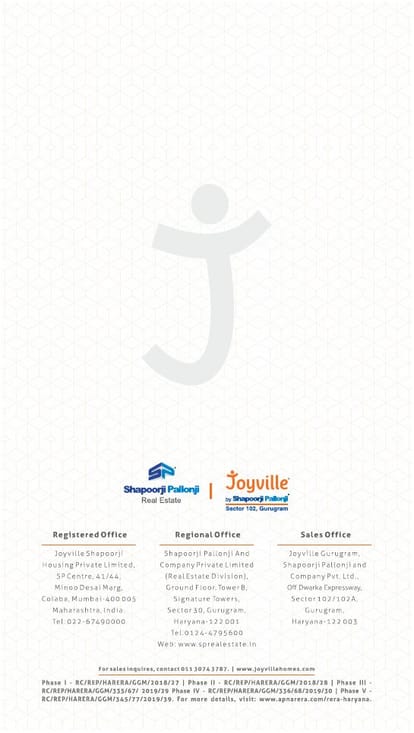 Shapoorji Pallonji Joyville Brochure Image 47