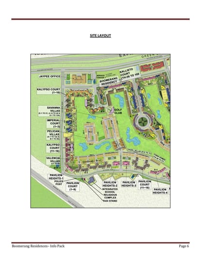 Jaypee Boomerang Residences Brochure Image 7