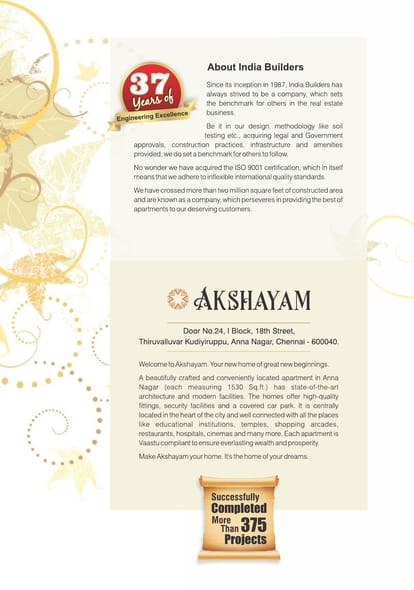 India Akshayam Brochure Image 2